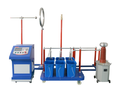 全自動絕緣靴（手套）耐壓試驗裝置(絕緣桿支架+驗電器支架)SFJY-104D-10KVA/100kV